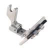 S10A Left Right Adjustable Lace Tape Guide Presser Foot For Connect Lace Elastic Webbing Industrial Sewing Machine Accessories