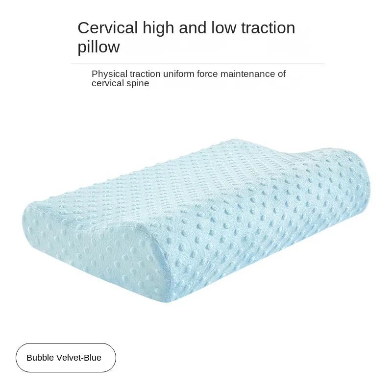 Polštář z paměťové pěny pro dospělé, paměťový polštář, vlnový polštář na krk pro studenty, jeden pomalu se odrážející polštář, jádro továrny