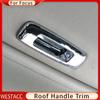 ABS Chrome Car Interior Skylight Roof Handle Cover Trim Sticker for Ford Focus 3 MK3 2015 2016 2017 2018