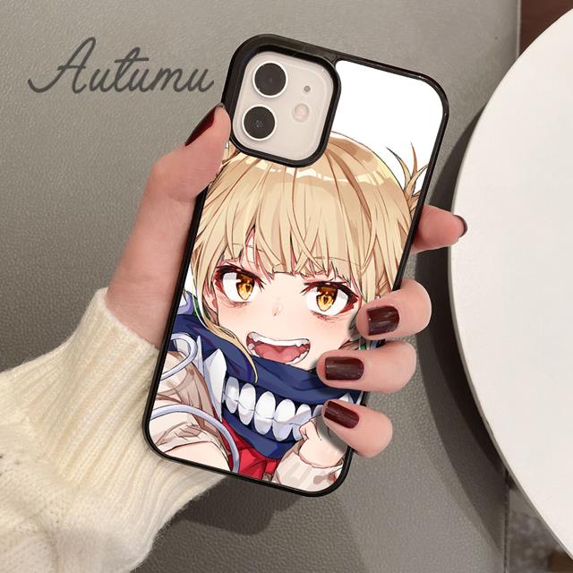 Himiko Toga Boku No Hero Academia Phone Case for iPhone 11 12 13 14 Pro Max mini XR XS SE 2020 6S 7 8 Plus Samsung S21 S22 Cover