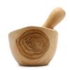 Mortar and Pestle Teak Wood Medium 2-Piece Set