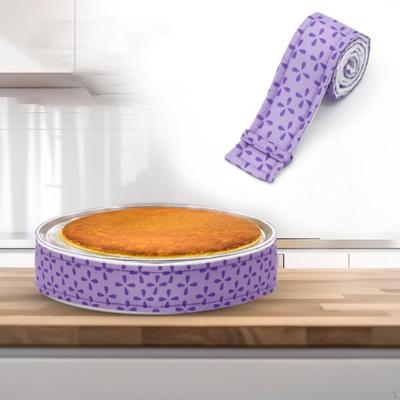 Banda para Vaporizar Molde de Pastel Correa Ajustable Pasteles Horneados Uniformemente para Nivelador de Horneado