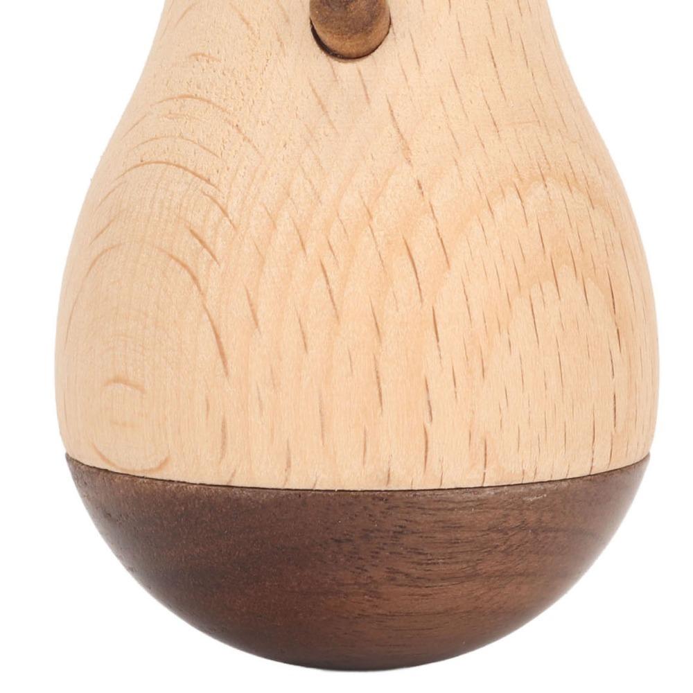 Wood Roly Poly Exquisite Craftsmanship Wooden Tumbler Portable Decorative  Home Decor