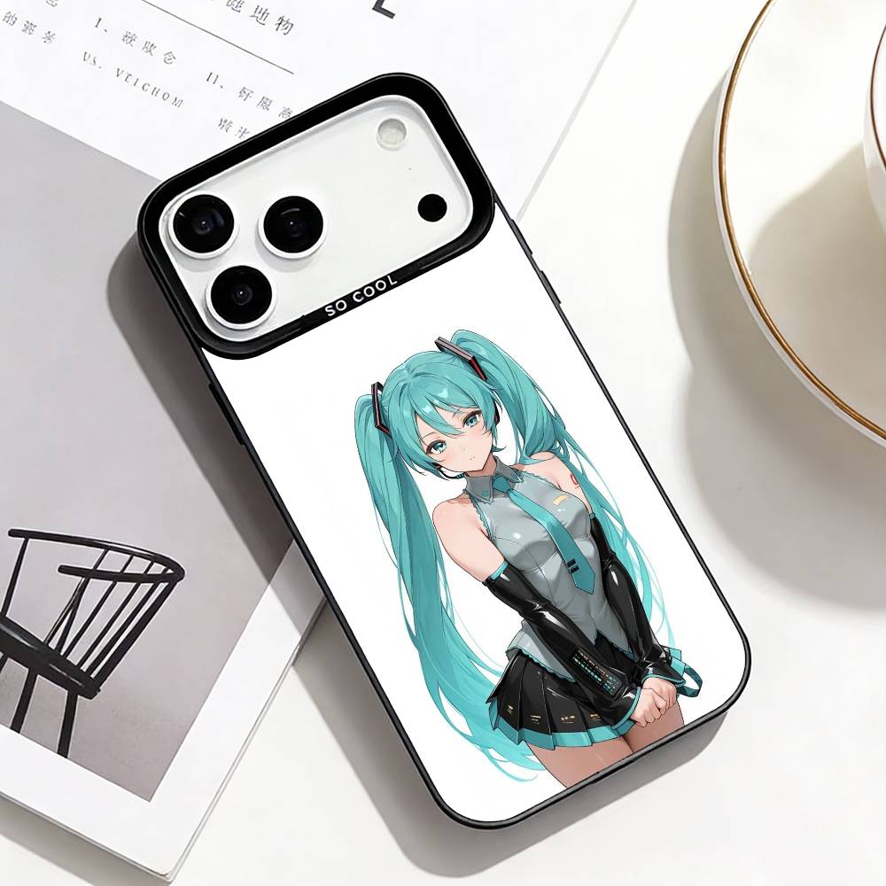 C-Cyber Note Virtu Phone Case For iPhone17,16,15,14,13,12,11 Plus,Pro Max Black Border Silver  Plated Cover