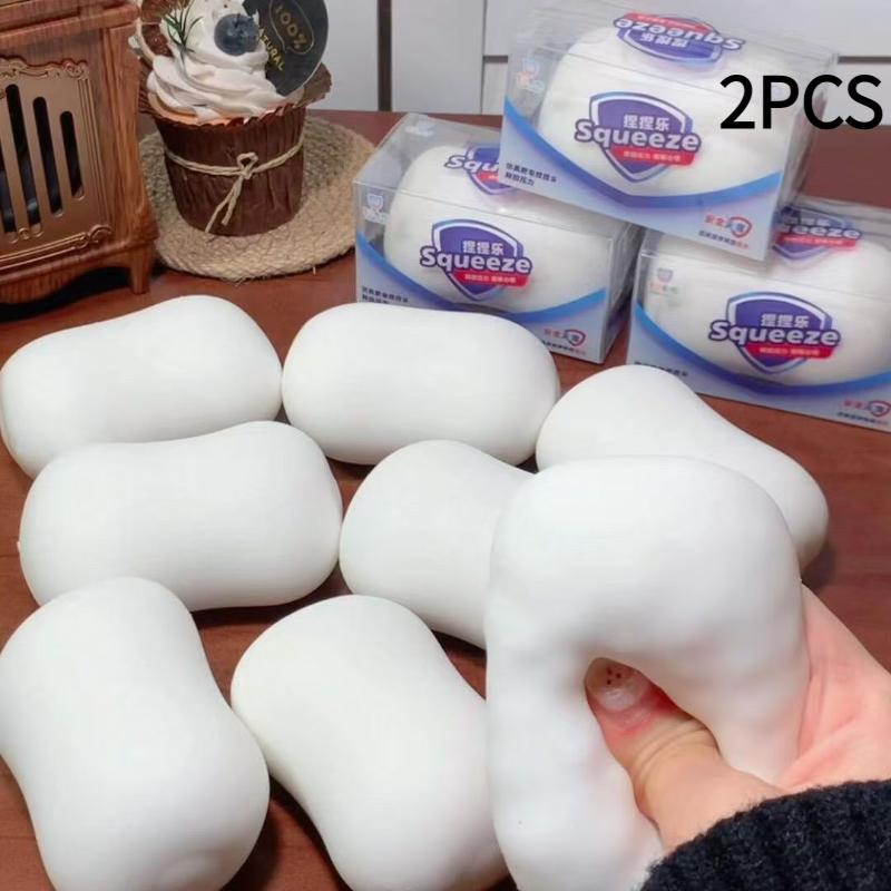 Krokige Zeepbal Knijpspeeltje Zacht TPR Langzame Terugslag Fidget Speelgoed Hand Decompressie Stressverlichtend Speelgoed Voor Dagelijks Gebruik
