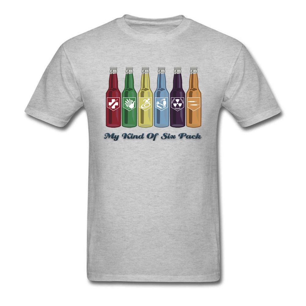 T Shirt Men Funny Clothing Street Style Tops Hip Hop Tee Summer Soft Drink T-shirt Beer Tshirt Colorful