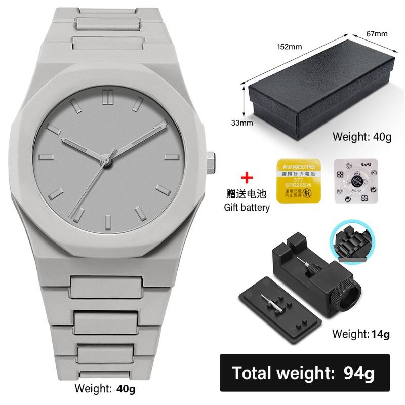 2026 New Modern Simple Creative Sports Watch Casual Design Business Waterproof Quartz Watches Gift for Men Reloj Hombre