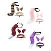 Cosplay Costumes, Long Tail Neck Choker Fancy Dress Kit for Carnival Masquerade