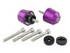 POSH Handlebar End Middle Weight Honda/Suzuki M6 Blueberry 032979-05 Bar End Cap