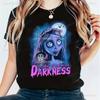 Hot Corpse Bride Rye Camiseta Emily Roses And Altar Tshirt Casual Cotton Crewneck Vintage Printed Shirt Camisa Y2k Clothes