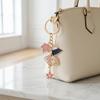 [FOMIYES] Keychain Set - Japanese Style - Mt. Fuji, Cherry Blossoms, Autumn Leaves - 5-Piece Set - Japanese Style Souvenir Bag Charm - Enamel Zinc