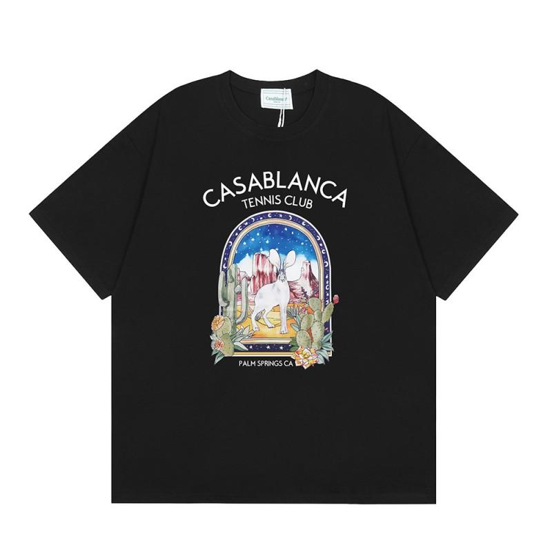 Streetwear Graphic T-Shirt Men Women Loose Fit Short Sleeve Cotton Tee