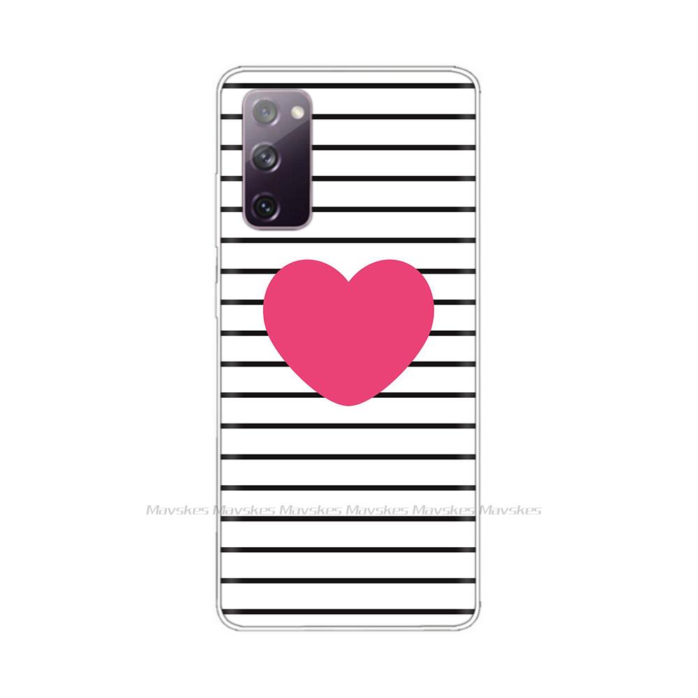For Samsung S20 FE 4G 5G Case Soft TPU Silicone Phone Case For Samsung Galaxy S20 Fan Edition S20 Lite FE S20FE Back Cover Funda