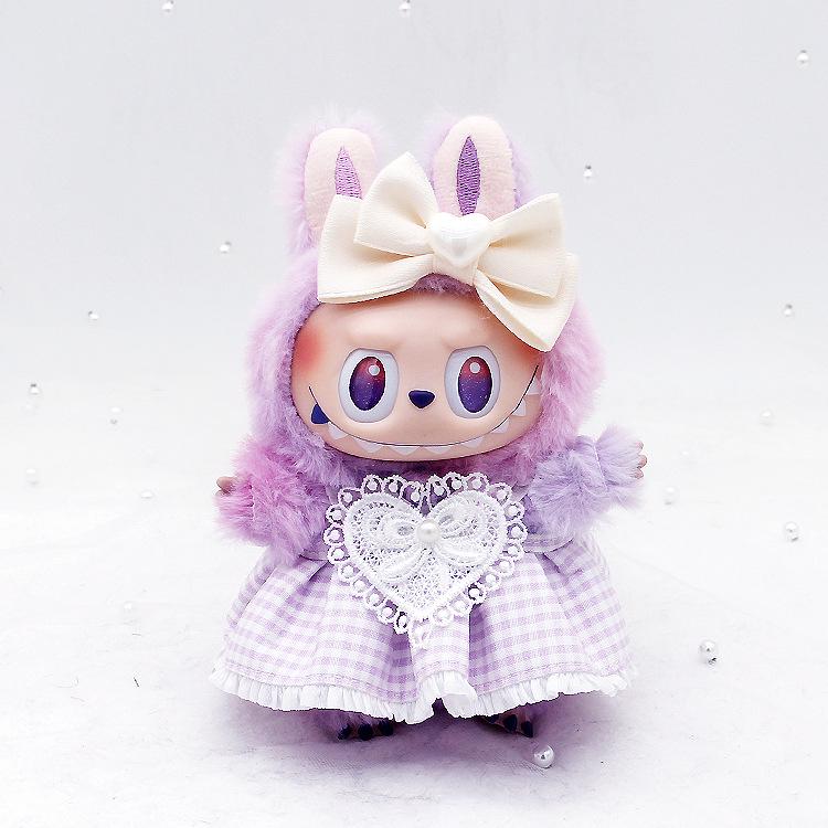 Labubu Plush Toy Pendant Doll Clothes (Generations 1-3; Doll Not Included)