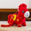 2026 Year of The Horse Doll Decoration Wealth Happiness Lucky Symbol Plush Pendant Chinese New Year Souvenir Business Gift
