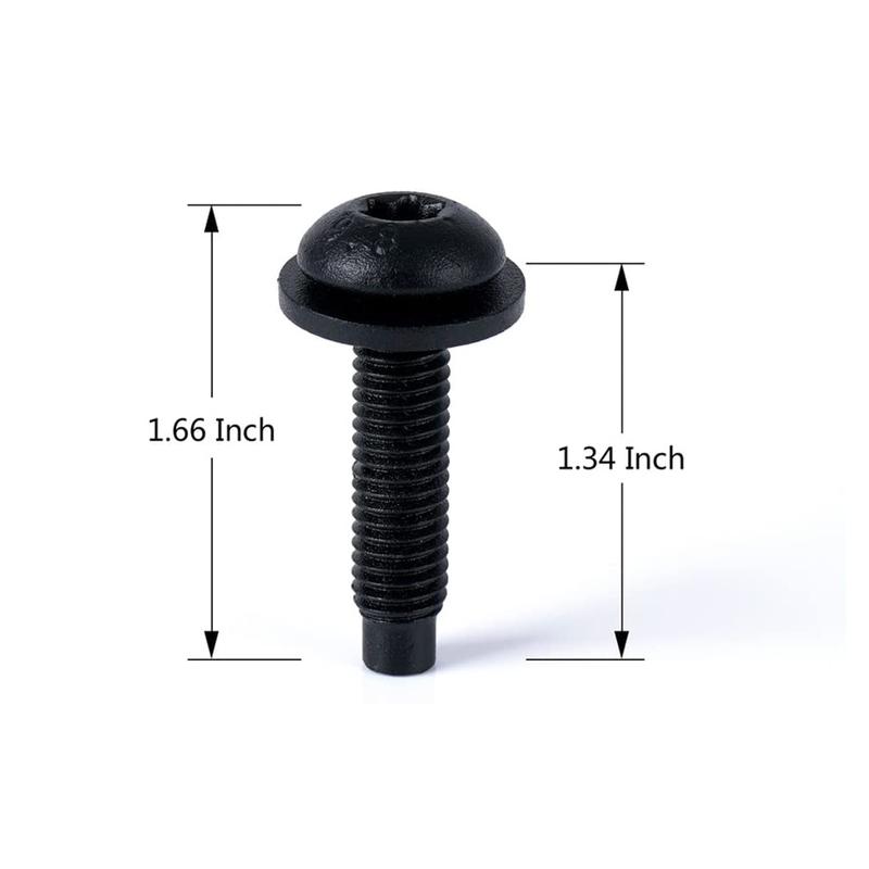 M8 Torx Screw Bolt Pillars Windshield Frame Hinge Screw Replacement For Jeep Wrangler JK 2007-2017