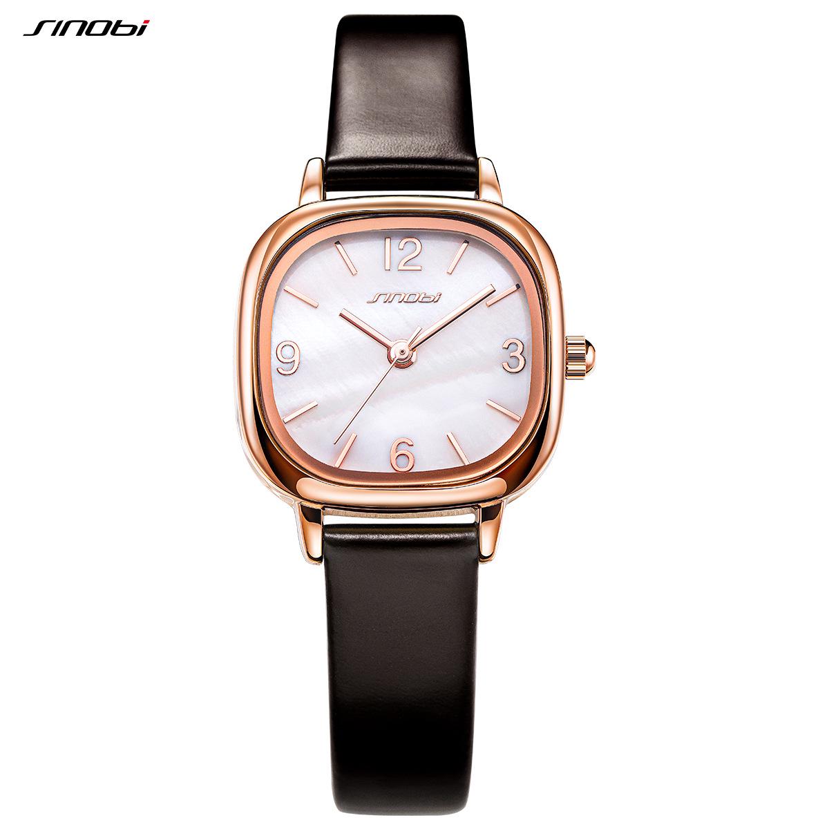 Women s Premium High-End Genuine Leather Wristwatch with Elegant Design