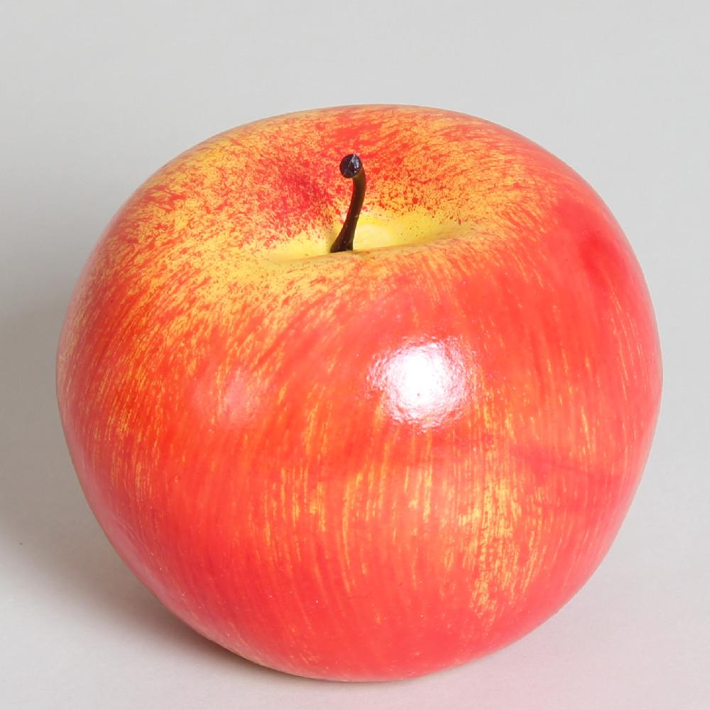 Simuliertes Obstset: Apfel, Zitrone, Pfirsich, Orange, Birne - Ideal für Ausstellungen, Musterwohnungen und Küchenauslagen