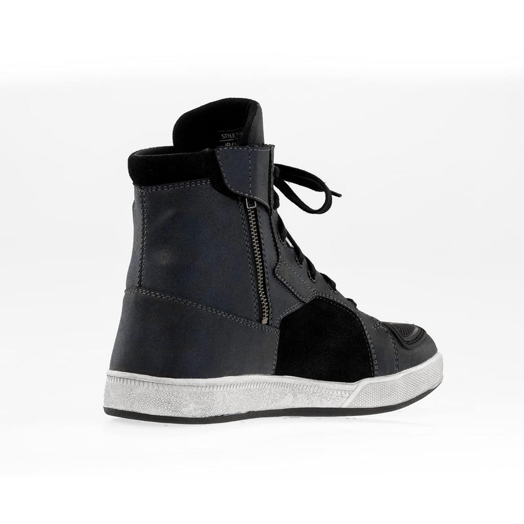 KOMINE Waterproof Microfiber Motorcycle Riding Size Graphite Sneakers, 27, Black, BK-091