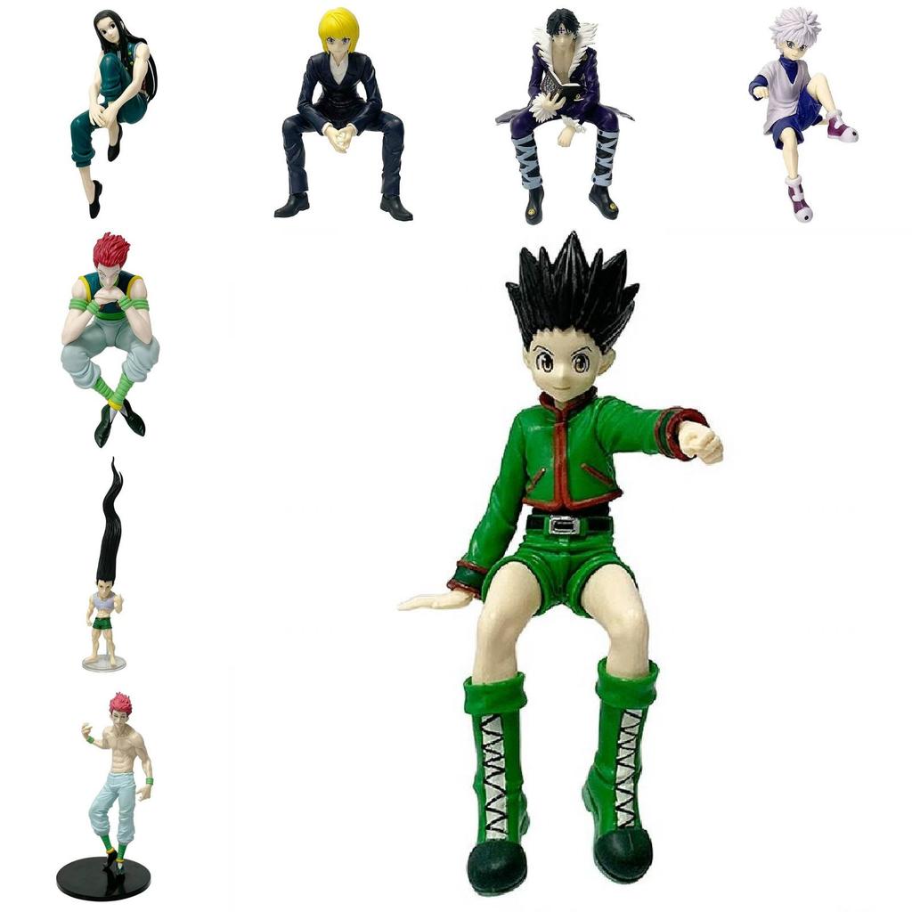 Collectible Hunter X Hunter Pvc Action Figures With Display Stand For Fans And Collectors