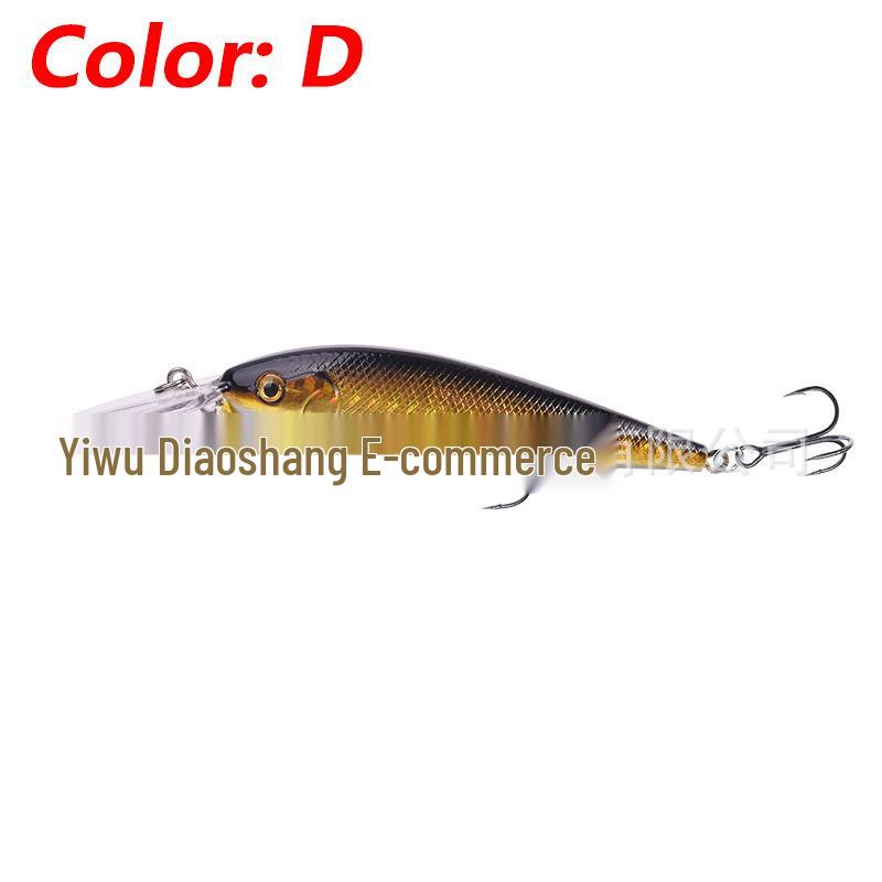 Long Tongue Minnow Floating Deep Diving Lure for Freshwater & Sea Fishing - Aspius Bass Bionic Hard Bait