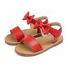 Girls' Summer Beach Bow Sandals - Versatile Open-Toe Princess Shoes