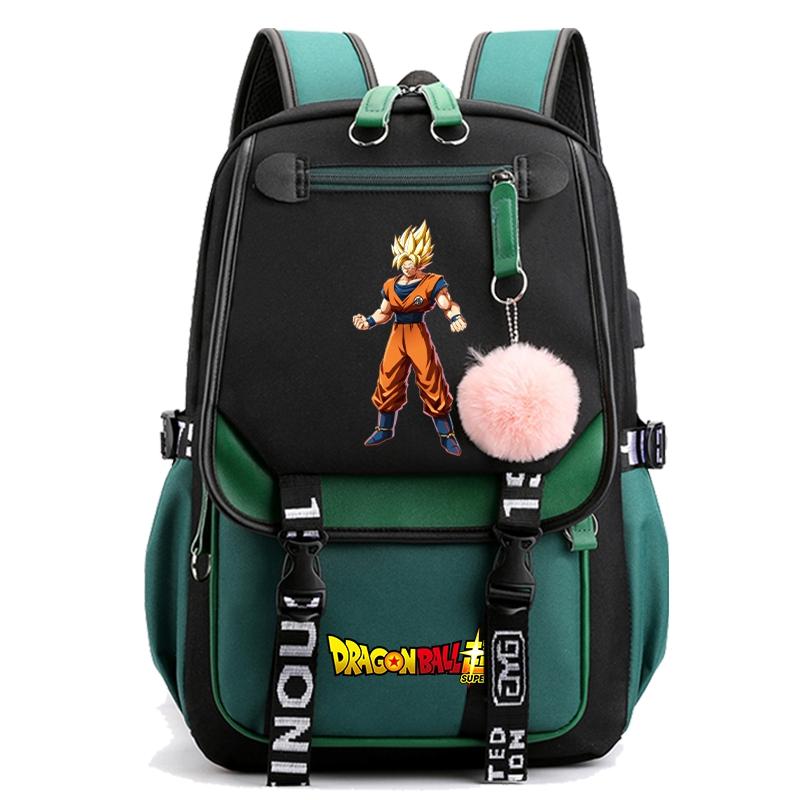 Anime Dragon Ball Bag Large Capacity Backpack for Women Anti Theft Travel Bag Back To Schoolbag for Teenager Girl Laptop Bag Women Travel Bag Mochila