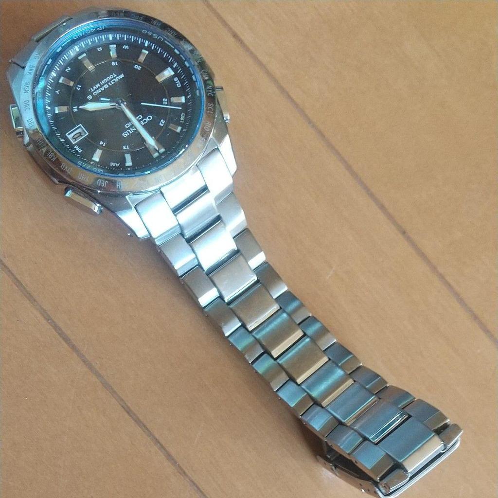 Used CASIO OCEANUS Radio Solar Men's Watch