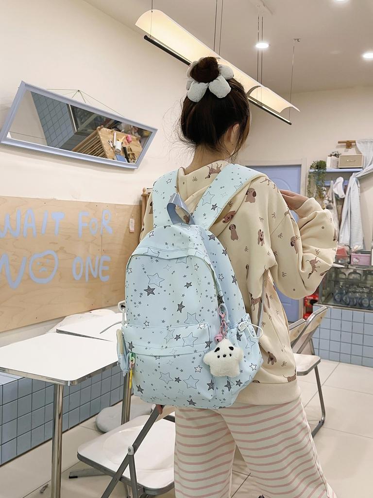 2025 Large-Capacity Cute Star Japanese Backpack for Primary School Girls