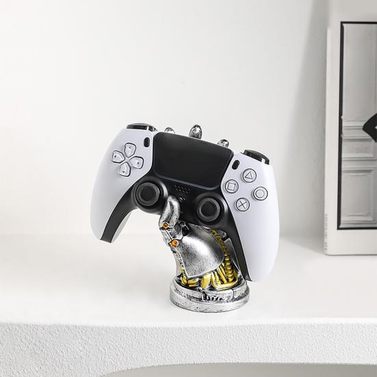 Mechanical Hand Controller Holder Creative Robotic Design Hold Earphones Display Rack for Home Decoration