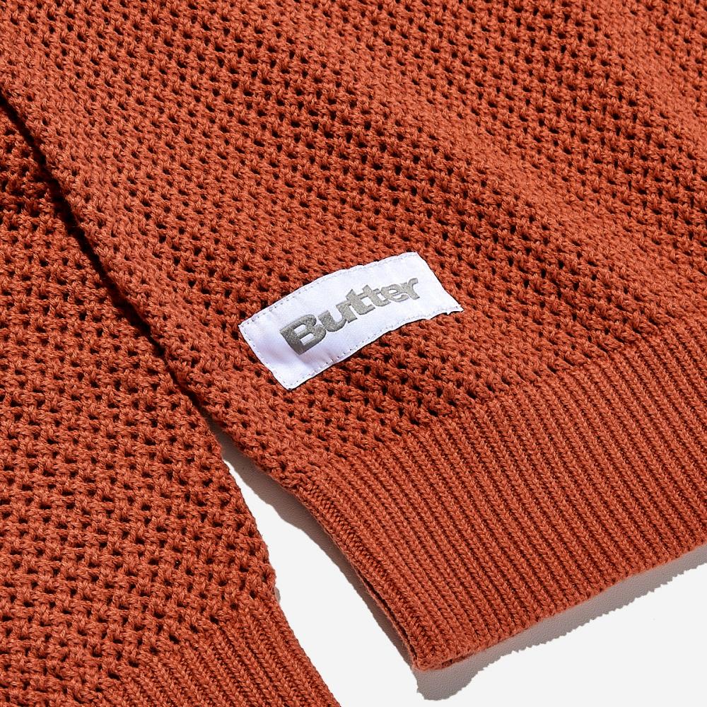 Pulover tricotat Butter Goods Scribble Pulover tricotat Scribble