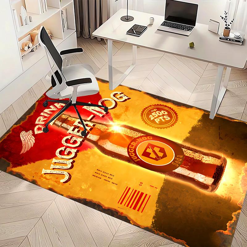 Call of Duty COD Perk A Cola Printed Absorbent Washable Carpet, Non-Slip Bathroom Mats, Kitchen Rugs, Yoga Mat,Living Room Entrance, Camping Picnic Ru
