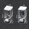 Punch-Free Wall Mounted Soaps Dispenser Manual Plastic Hand Soaps Storage Bottle For Washroom Hotel