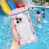Waterproof Bag Touch Screen Swimming and RaftingWaterproof Sealed Low-hanging Neck Airbag Phone Case
