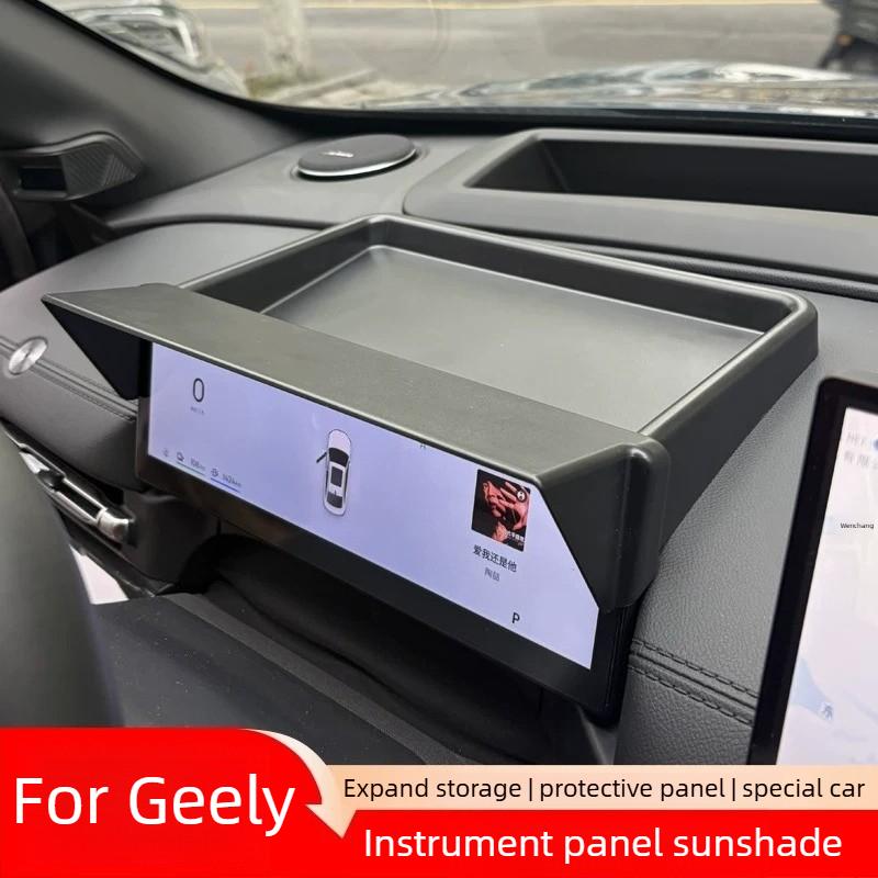 For Geely Galaxy A7 2025 Dashboard Lens Hood Sun Block Interior Modified Case Screen Rear Storage Case Car Accessories Supplies