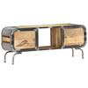TV Cabinet 110x30x42 Cm Solid Mango Wood