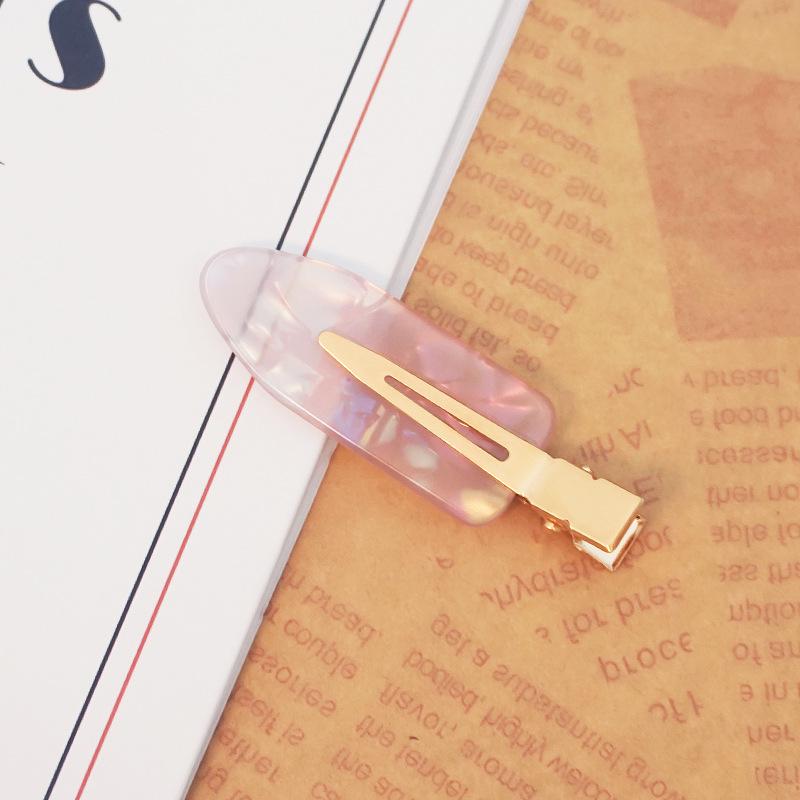 Japan und Korea Nahtloser Pony und Seitenhaarspangen - Damen Schmuck Krokodilklemmen Zubehör