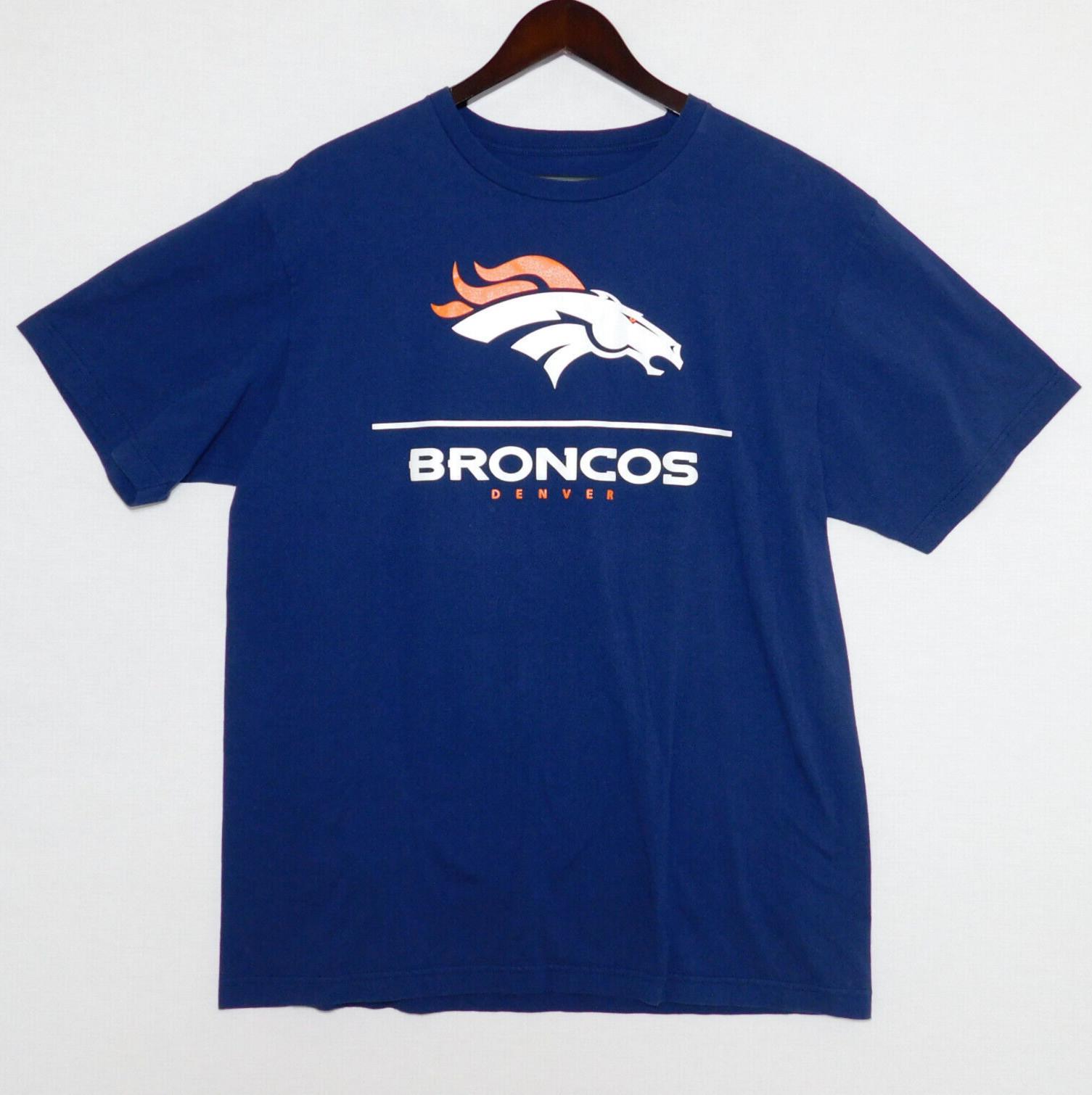 DENVER BRONCOS Peyton Manning #15 NFL Team Apparel Football T Shirt Mens XL XL
