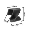 New Energy Vehicle No-Drill Passenger Seat Glove Box Hook for Tesla, BYD & More