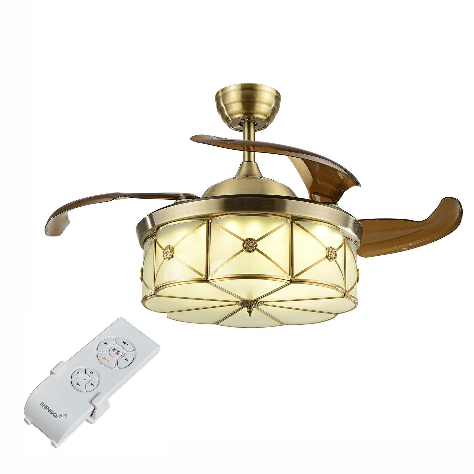 

Современные потолочные вентиляторы для спальни с подсветкой, дизайн «цветок сливы», 36-дюймовый пульт дистанционного управления, 3 смены цвета, люстра, лампа для домашнего декора 36-56W&110-120V