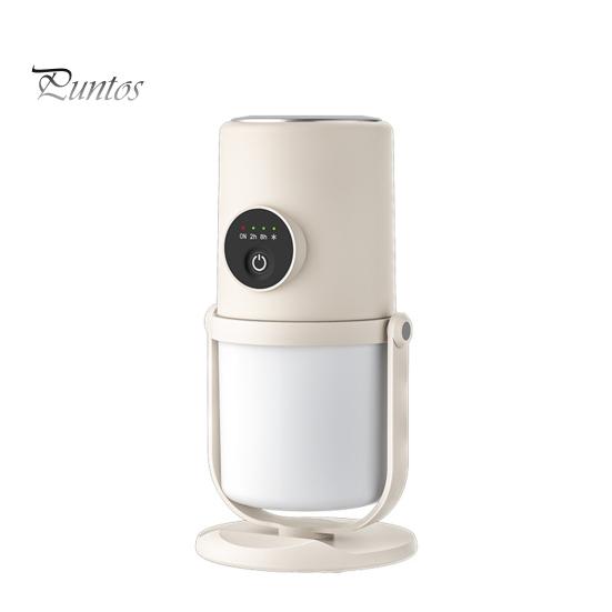 

Ароматерапевтический увлажнитель воздуха с вращающимся кронштейном, интеллектуальным таймером, режимом двойного распыления, бесшумным распылителем воздуха с резервуаром для воды большой емкости бежевый