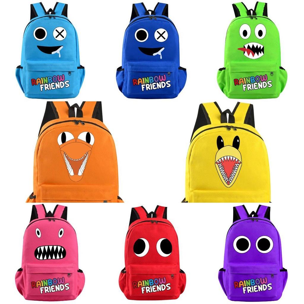 Roblox Rainbow Friends Large Capacity Backpack For Travel School And More