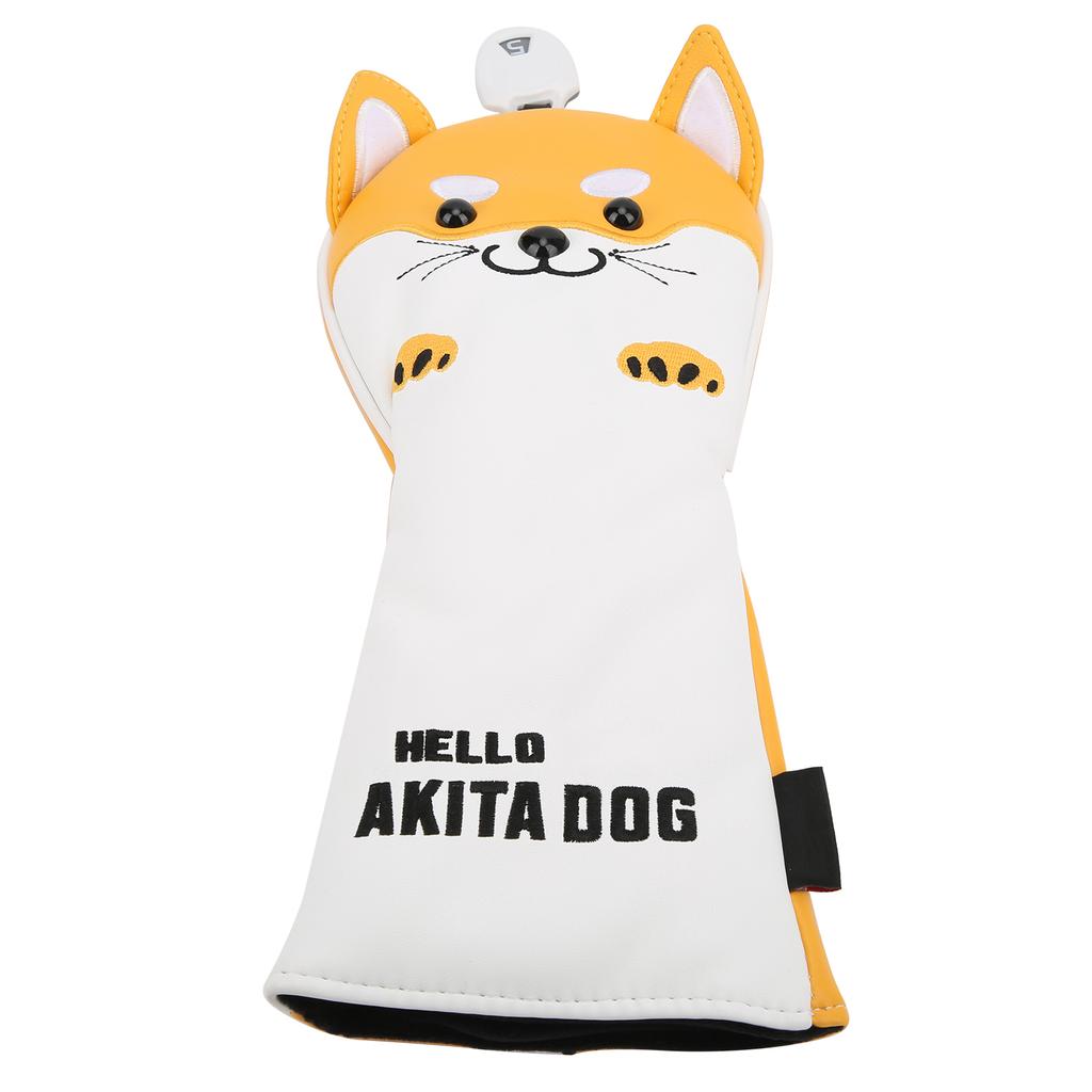 Golf Club Head Cover Cute Animal Shape Wood Protective Headcover with Number Tag No.5