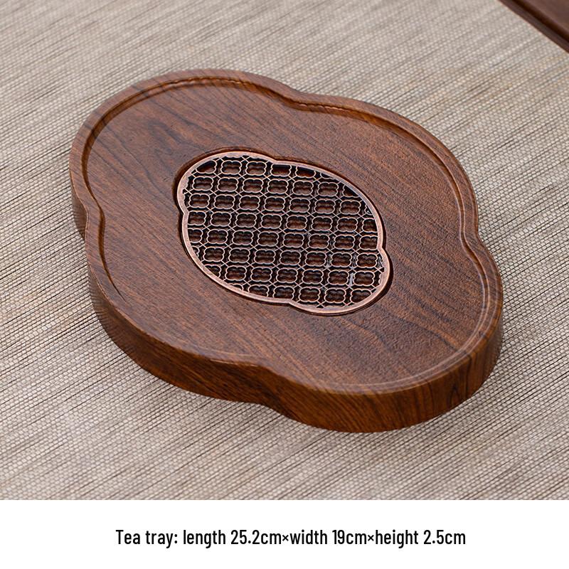 WJ Light Luxury Wooden Dry Tea Tray