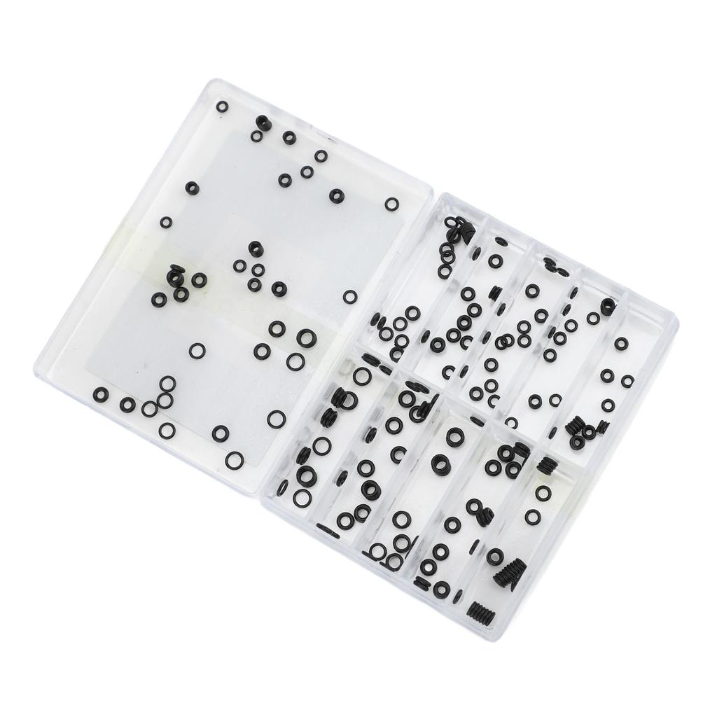 300pcs 10 Sizes Watch Crown O Ring Watch Crown Water Resistant Seals High Accuracy Watch Crown O Rin