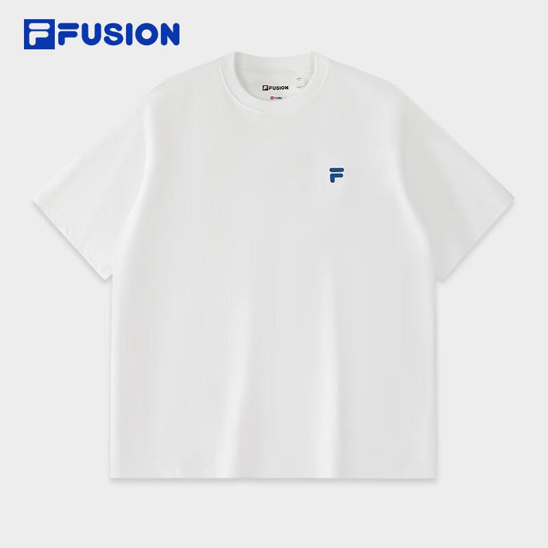 FILA FUSION Unisex Cooling Sun Protection Knit Short Sleeve T-Shirt M