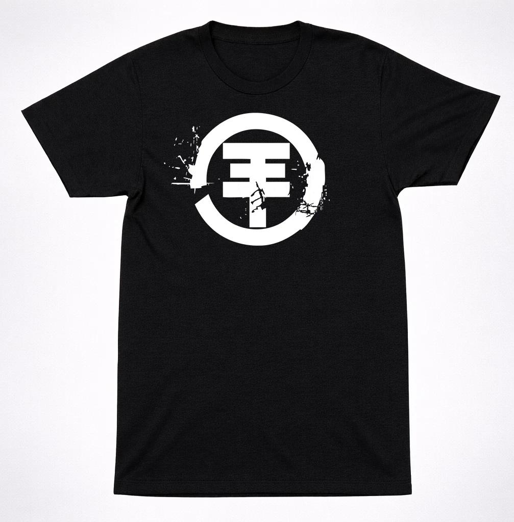 

Tokio Hotel Band Shirt Logo Emo Alternative Rock Band Minimal Graphic Logo Tee S