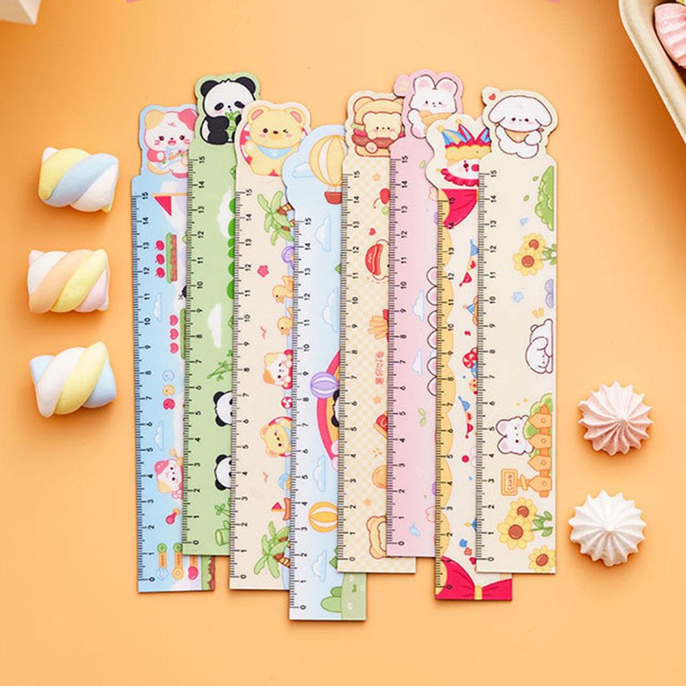 1 bucată Animale Kawaii Papetarie Bend Straightedge Desen Desen Birou Scoala Straight Plastic Riglă