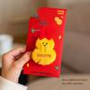 2026 Year of the Horse Plush Red Envelope: Premium Hot Stamped Spring Festival Lucky Money Packet