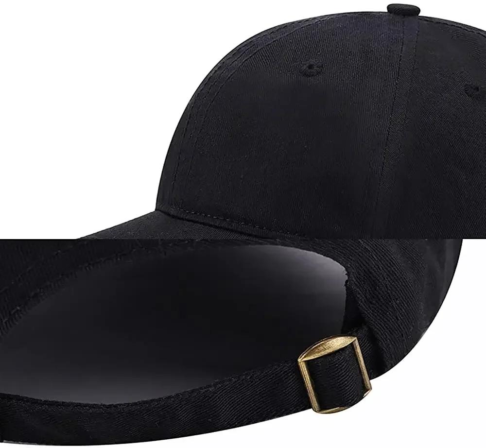 Lyprerazy Baseball Caps #1 Dad Unisex Embroidery Baseball Cap Washed Cotton Embroidered Adjustable Cap